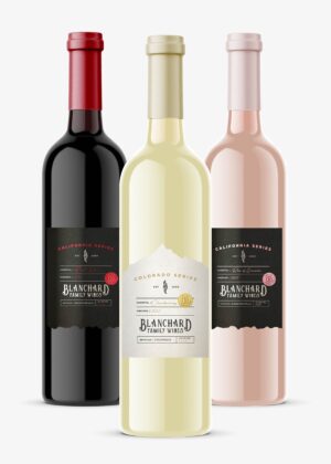 Hand-painted Wine Labels - Blanchard Family Wines