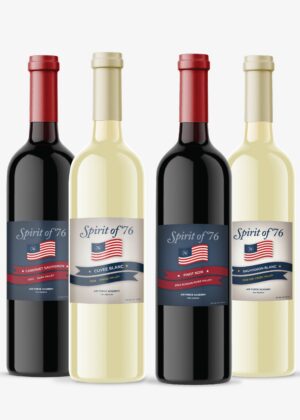 Spirit of '76 Cuvee Blanc and Cabernet 4-pack